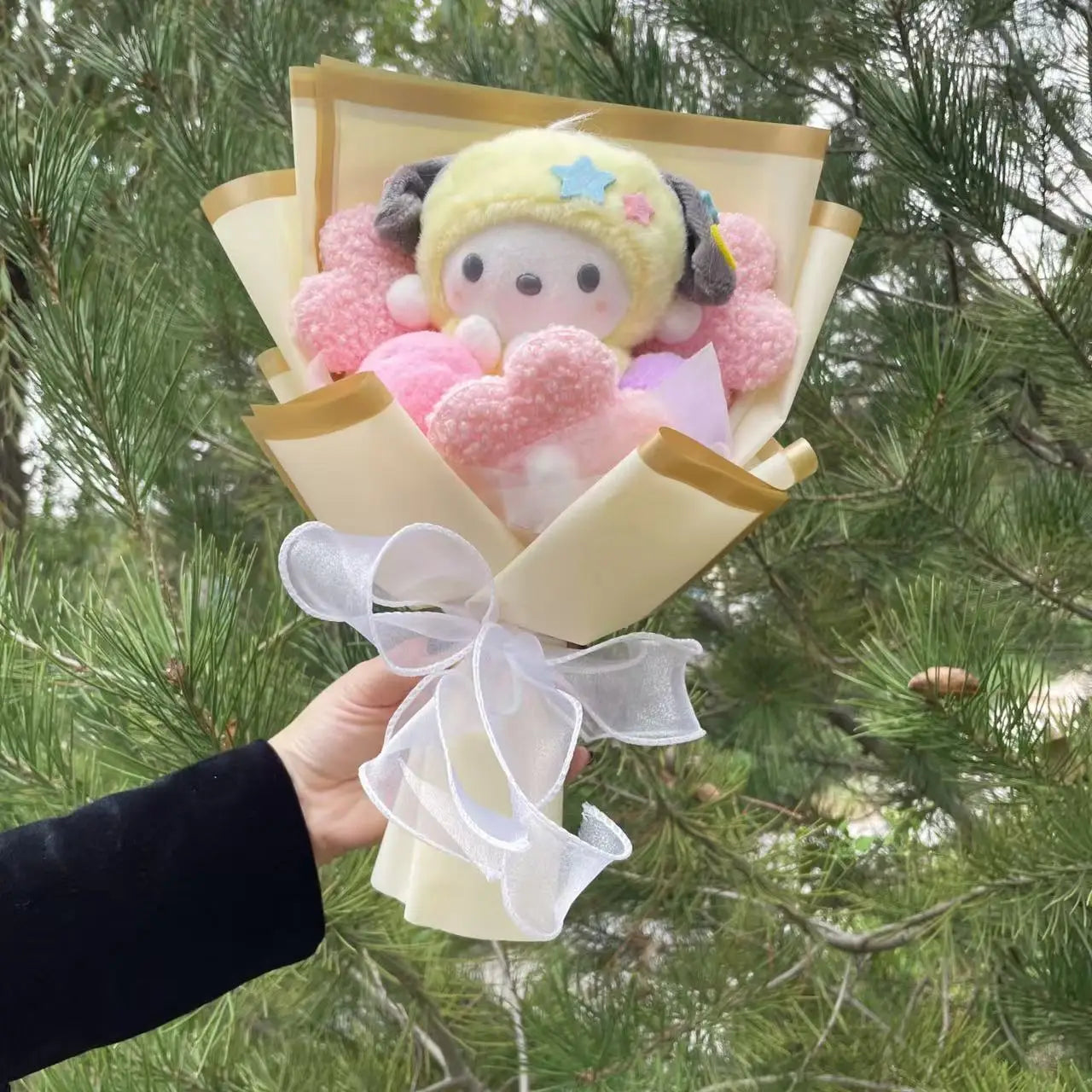 Cartoon Plush Flower Bouquet Gift