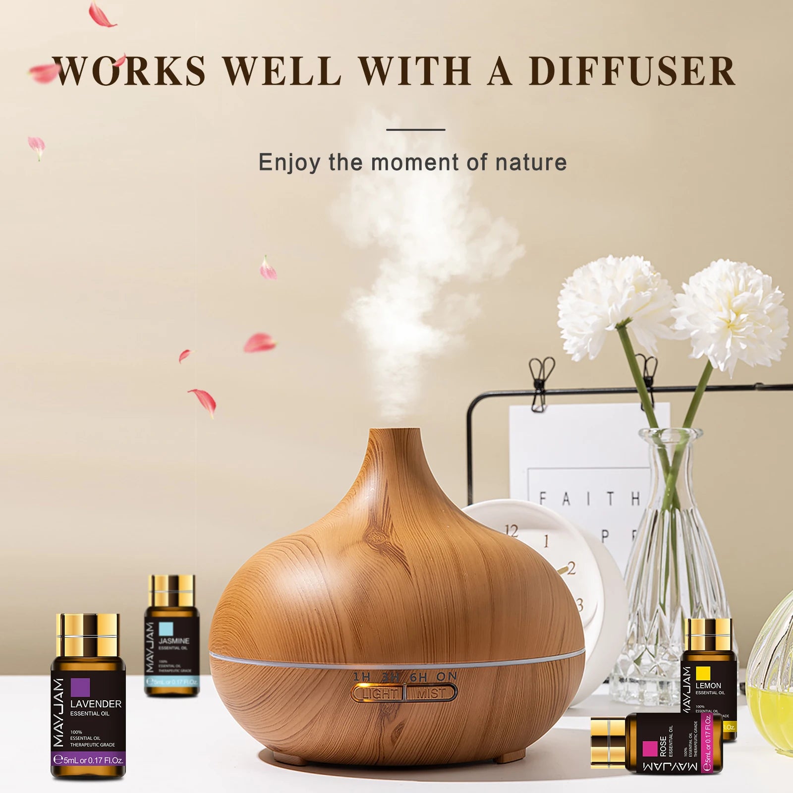 MAYJAM 35pcs Essential Oils Set