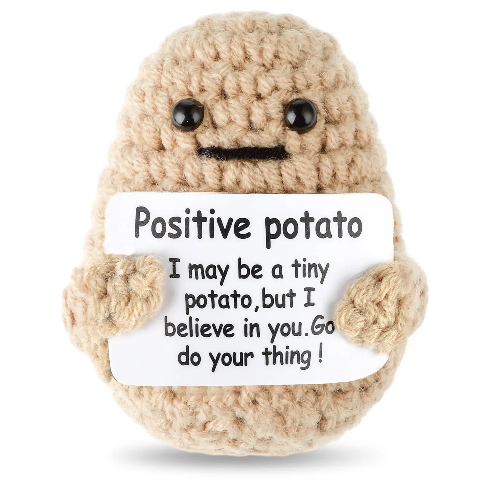 Positive Energy Potato Hug Mini Plush Doll