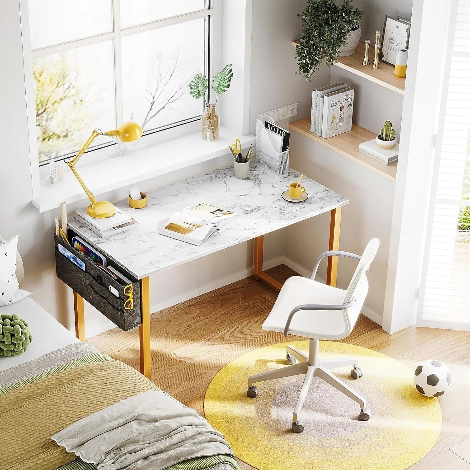 Office Work Table with Storage