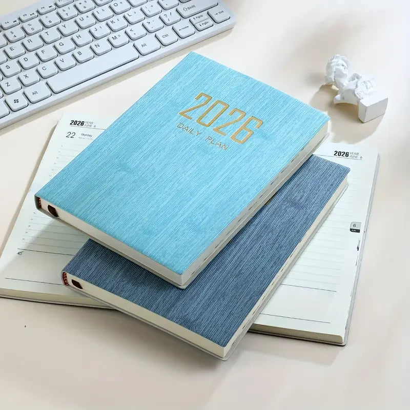 2026 A5 Daily Schedule Notebook – 365-Day Planner