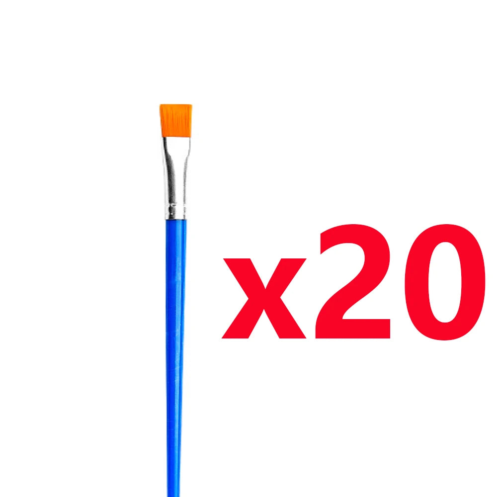 Paint Brushes Acrylic Set: