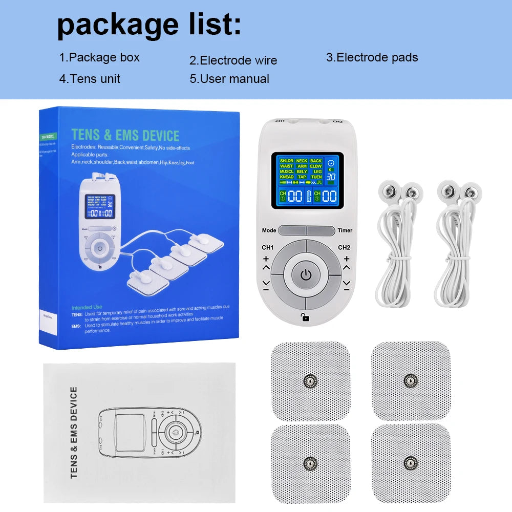 4-Mode TENS/EMS Machine
