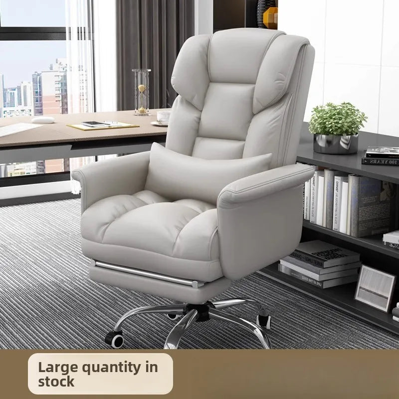 Executive Ergonomic Leather Office Chair