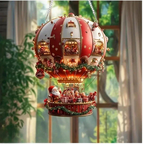 Acrylic Santa Wall Decoration