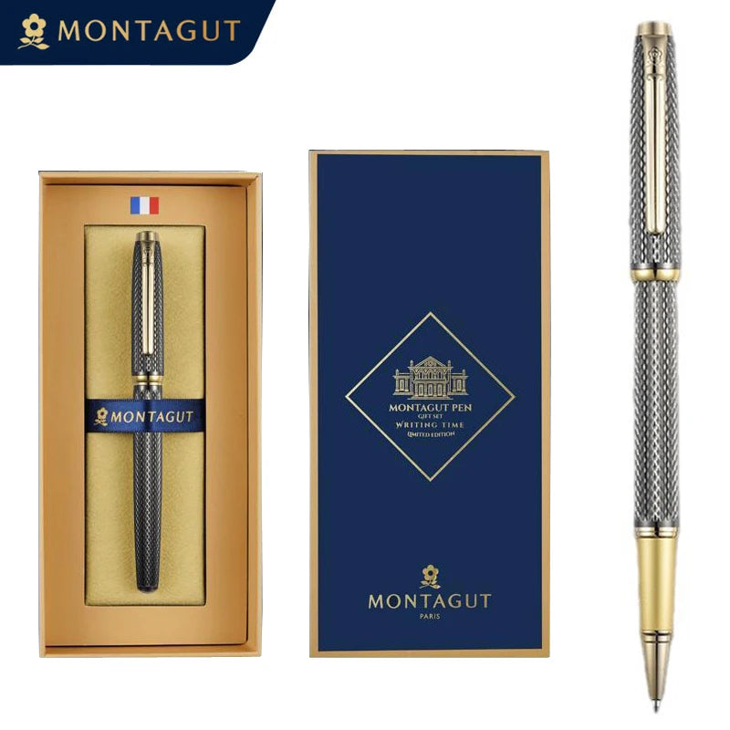 Luxury Silver & Gold Rollerball Pen