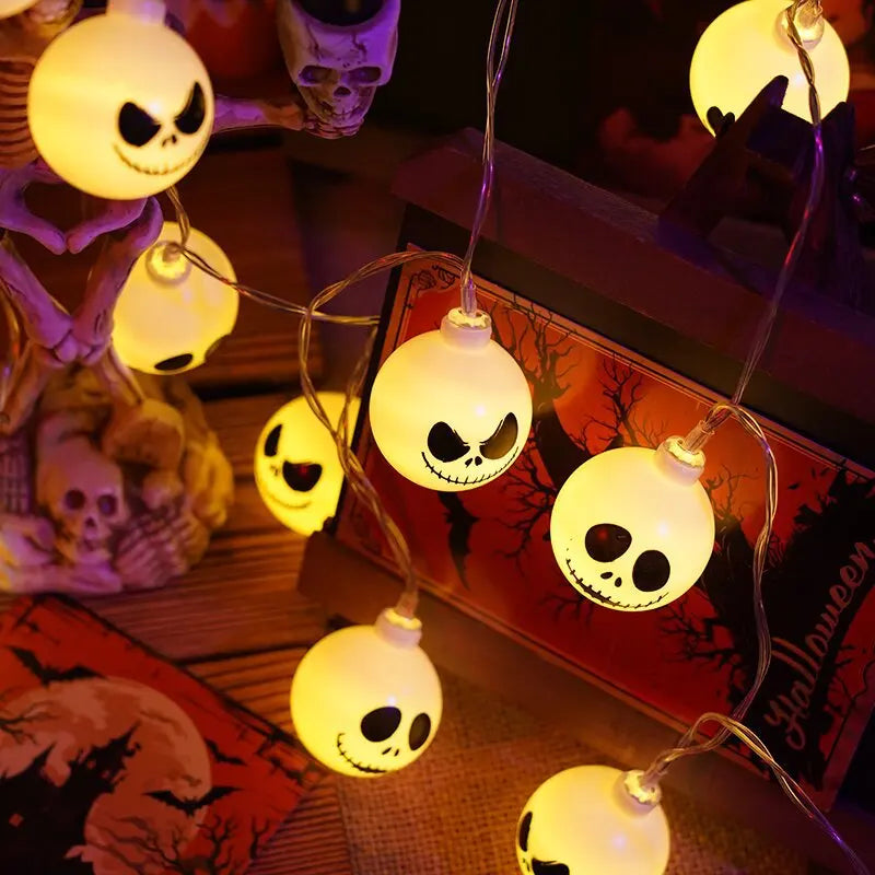 Halloween Ghost String Lights