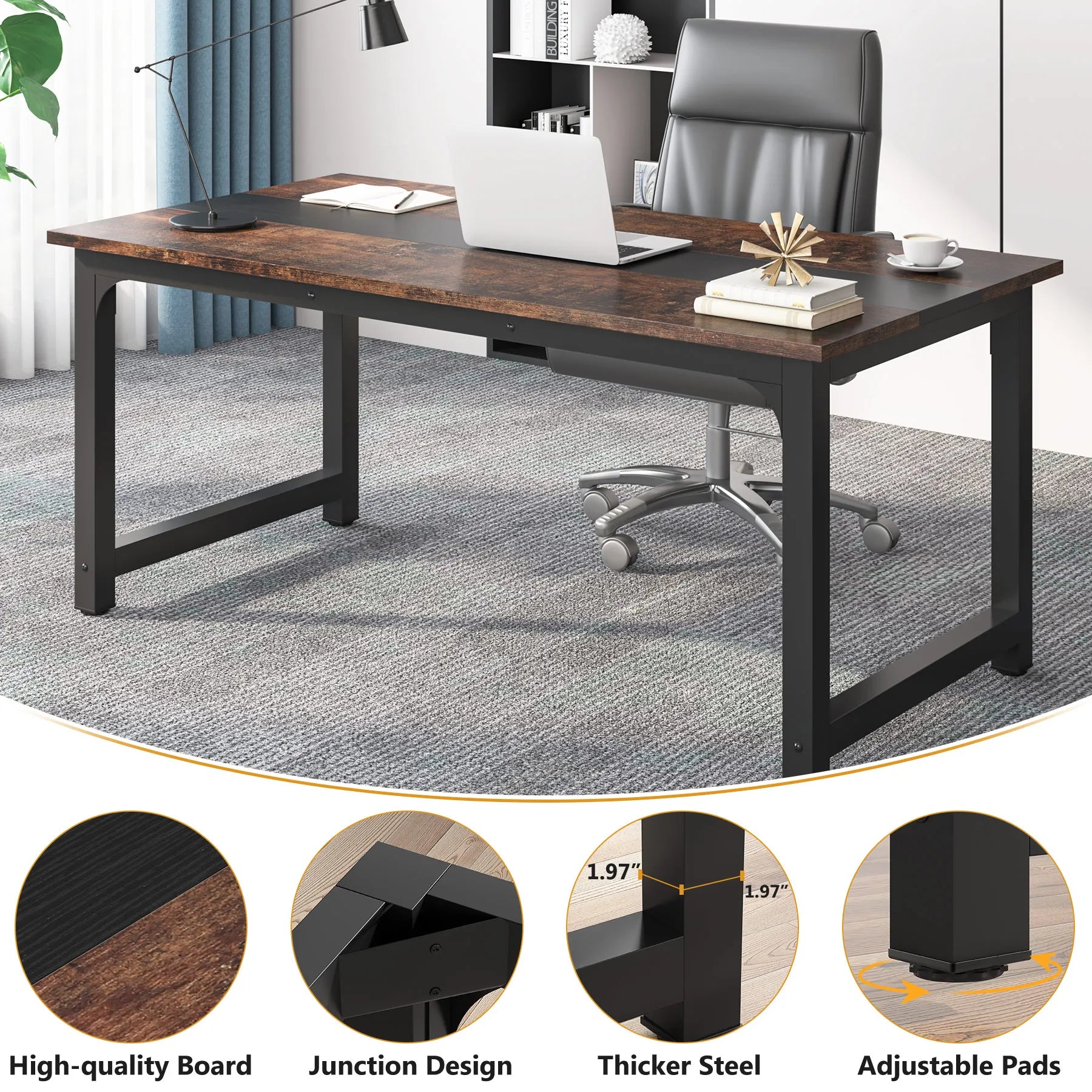 Tribesigns Large Office Desk