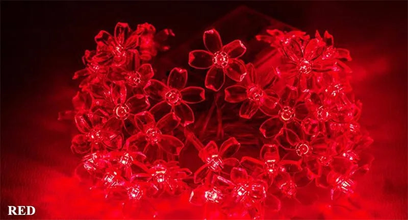 Cherry Blossom Garland Fairy Lights