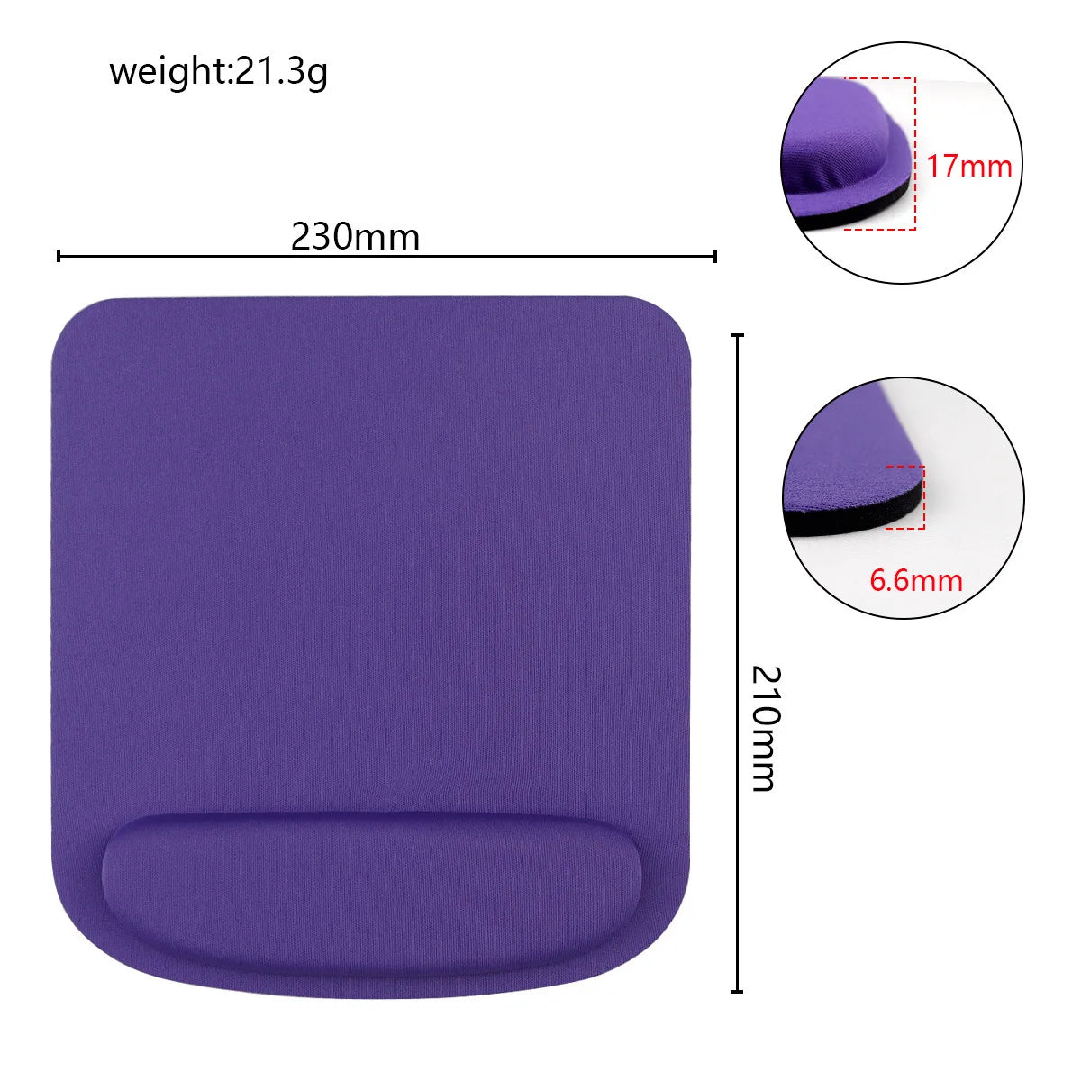 Ergonomic Mouse Pad with Wrist Support
