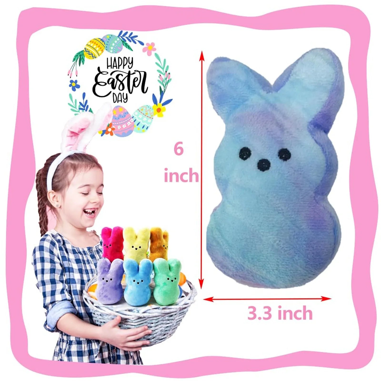 Peep Bunny Plush Toy