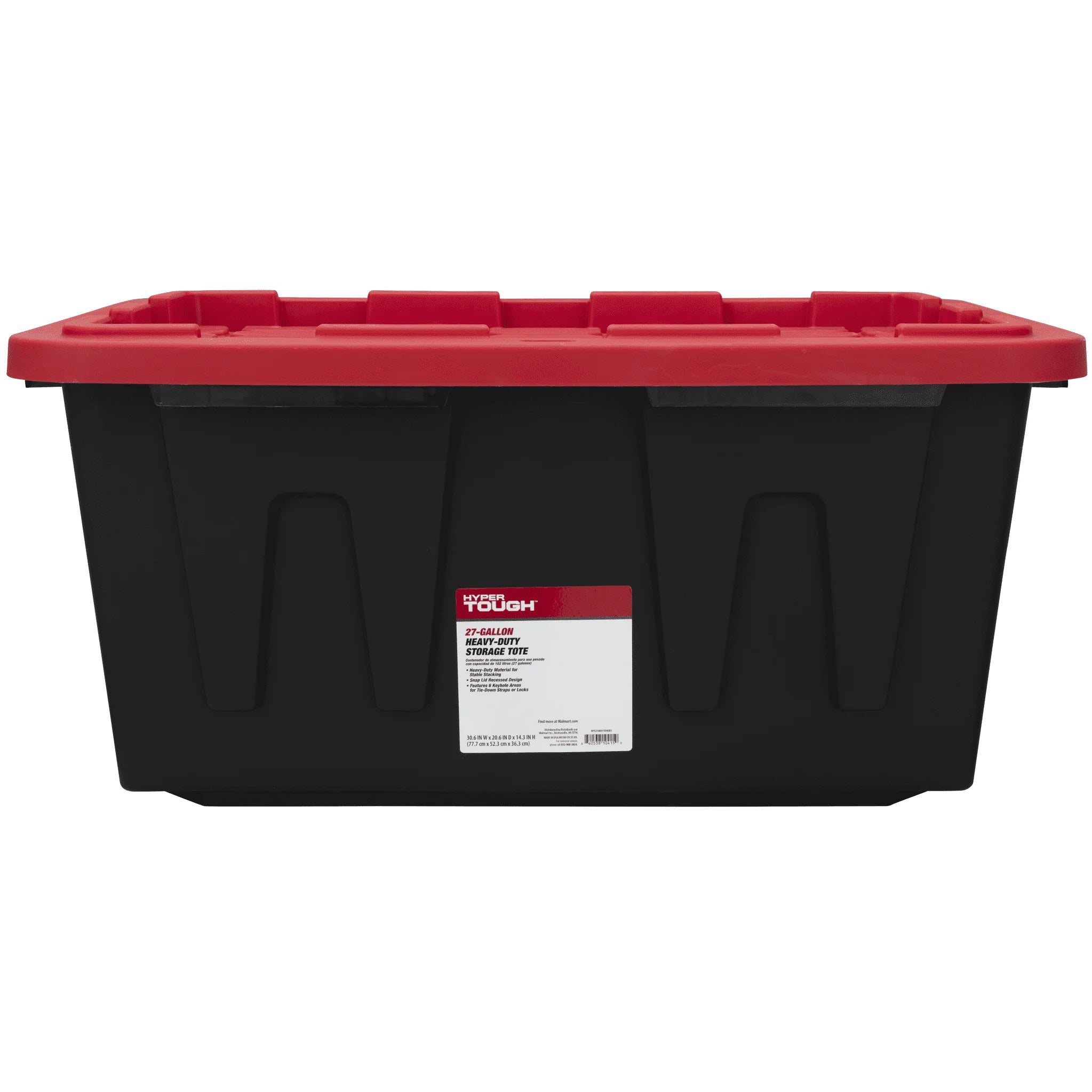 4 Pack, 27 Gallon Large Storage Bin,