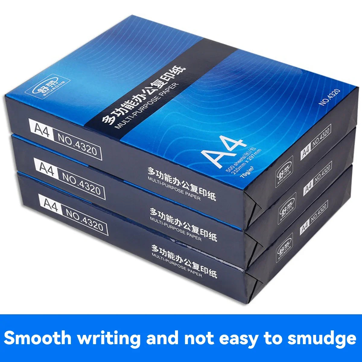 A4 Copy Paper – 70/80gsm, 500/2500 Sheets, Double-Sided