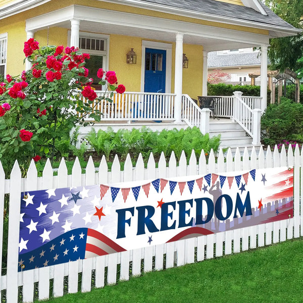 USA Independence Day Party Banner