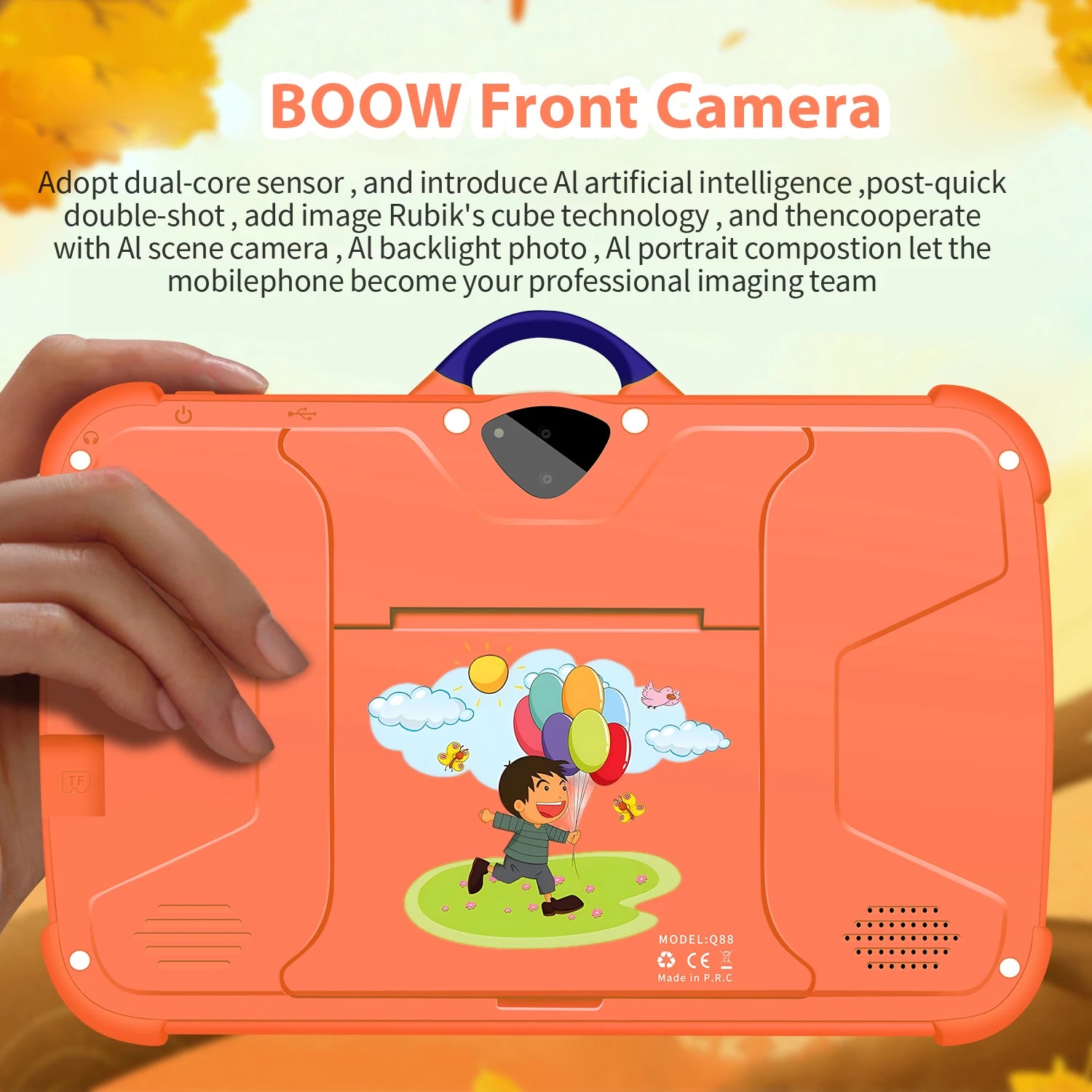 7" Kids Tablet – 5G WiFi, 4GB+64GB