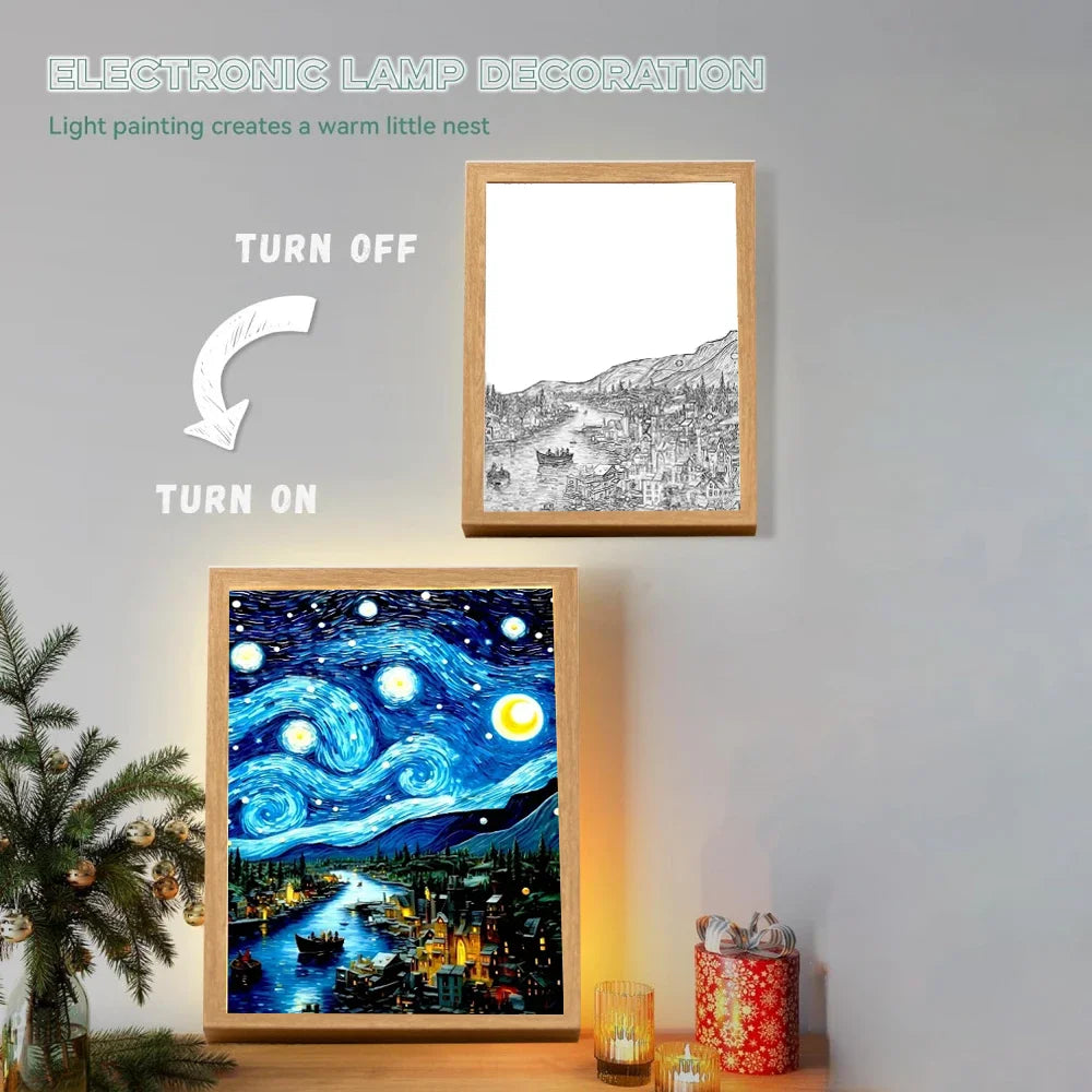 Moon Lamp Picture Frame