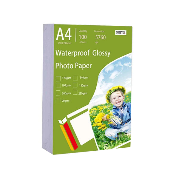 A4 100 Sheets Glossy Photo Paper