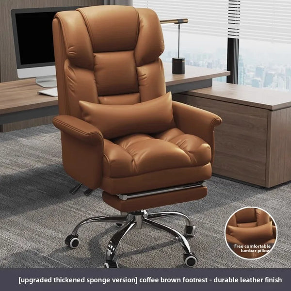 Executive Ergonomic Leather Office Chair
