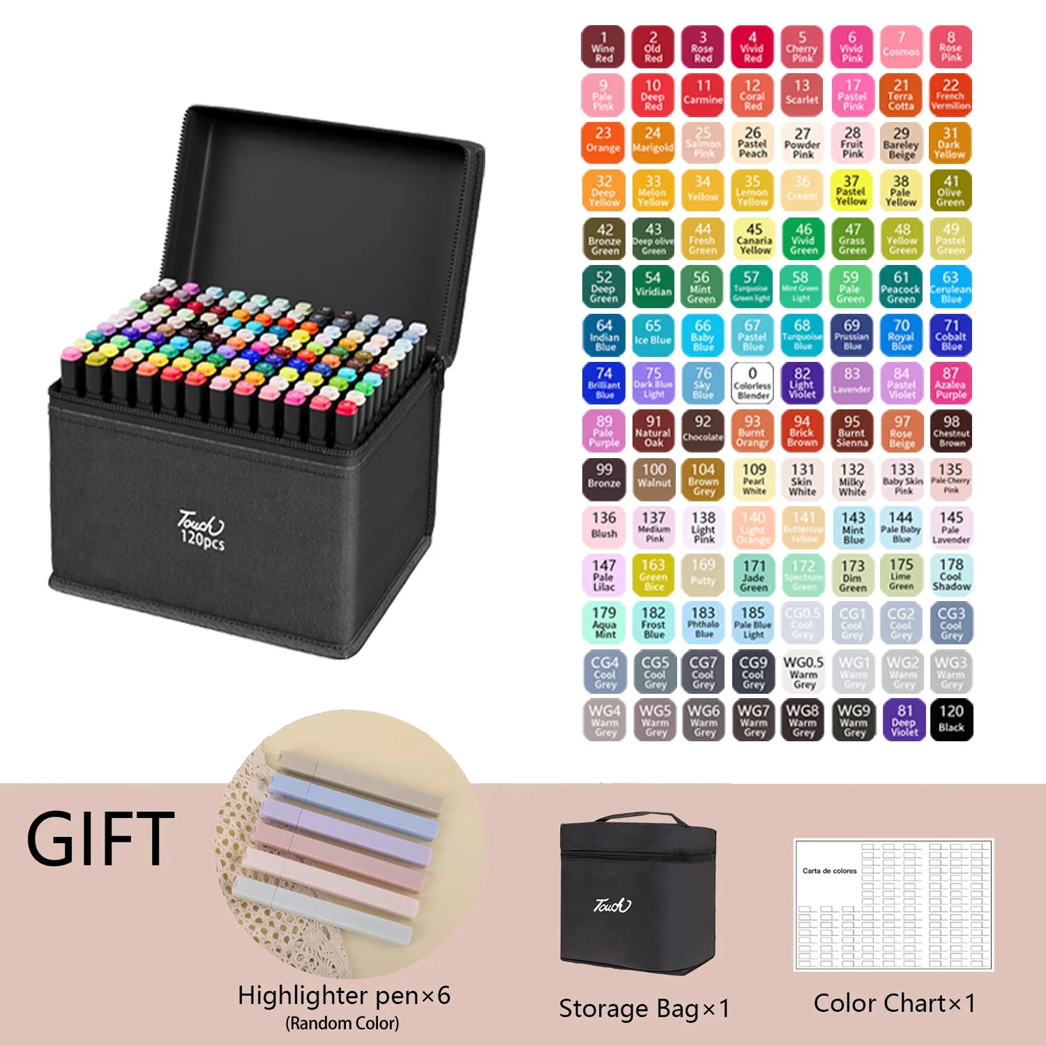 Alcohol Drawing Marker Set