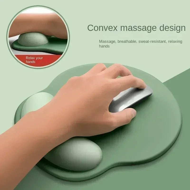 Silicone Mouse Pad with Wrist Support