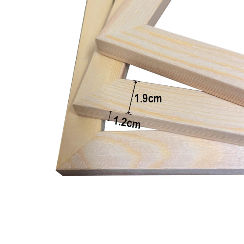 3PCS Wooden Canvas Frame Set