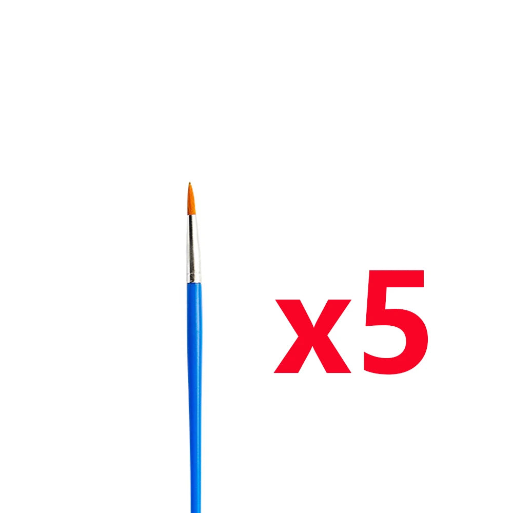 Paint Brushes Acrylic Set: