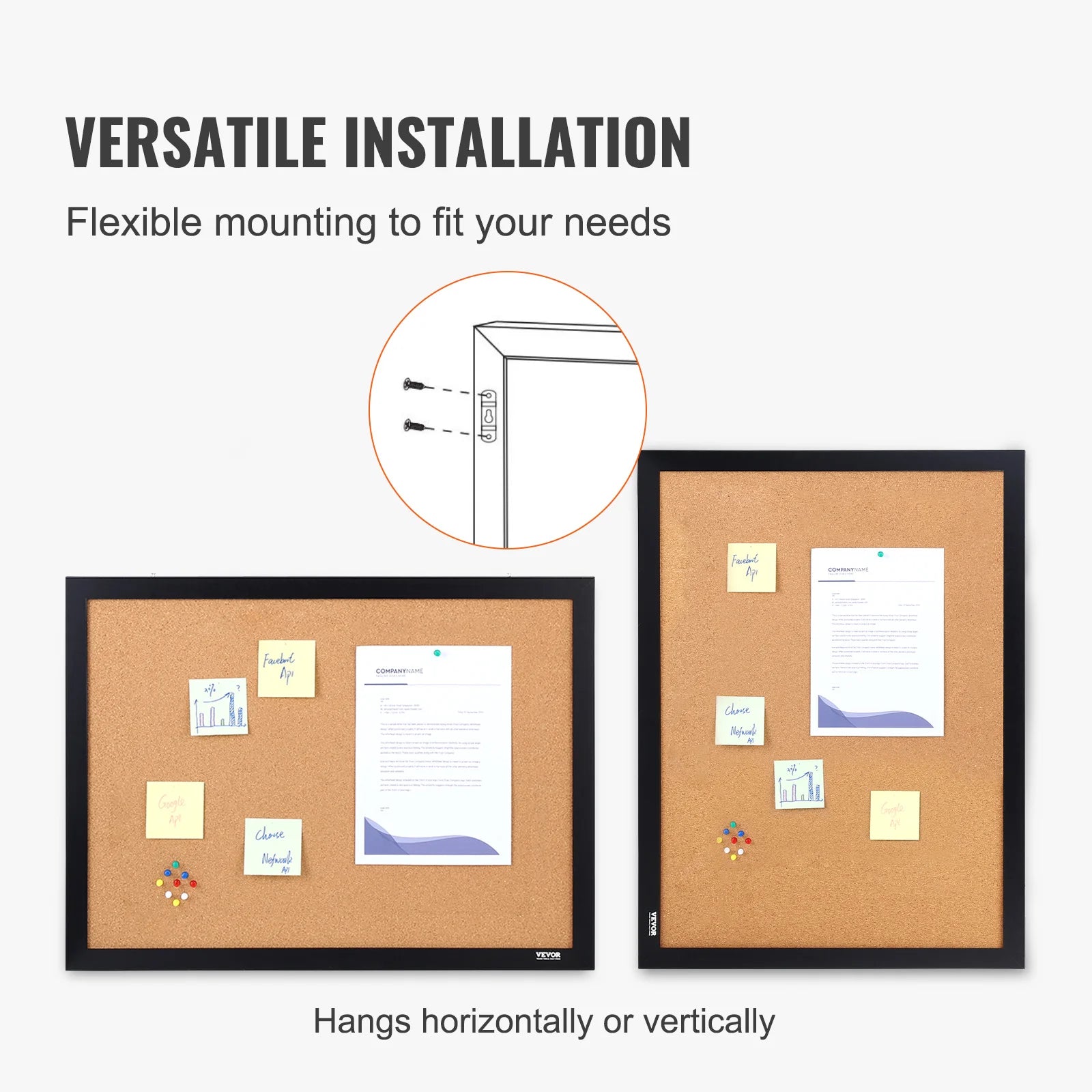 Self-Adhesive Cork Board Strips