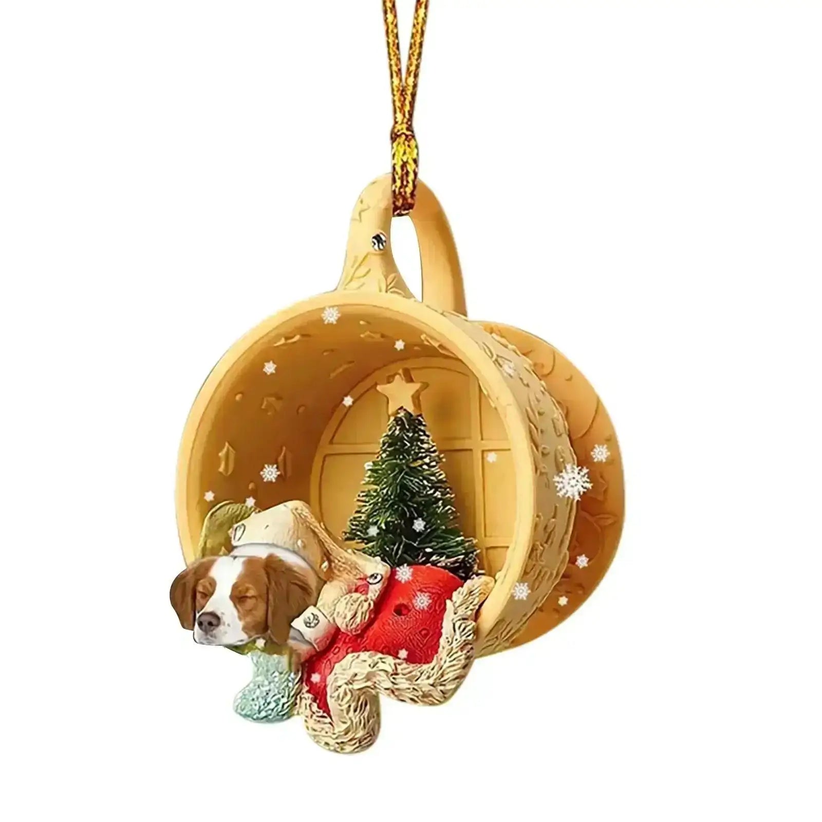 Christmas Dog Ornament