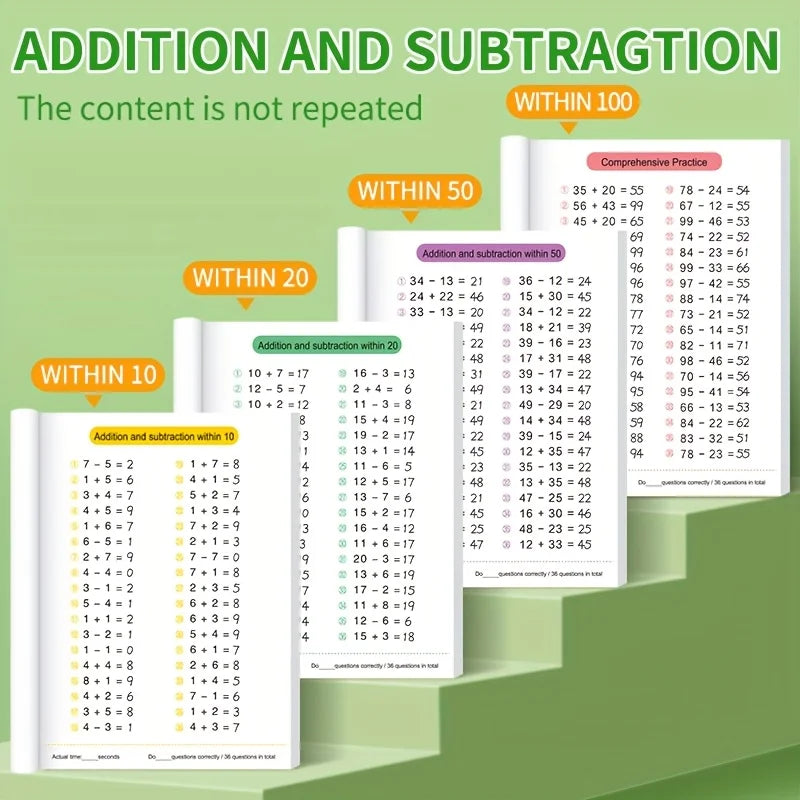 Addition & Subtraction Workbook
