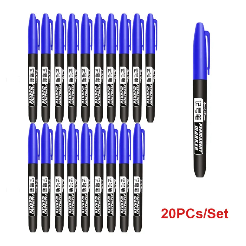 6PCS Permanent Marker Pens
