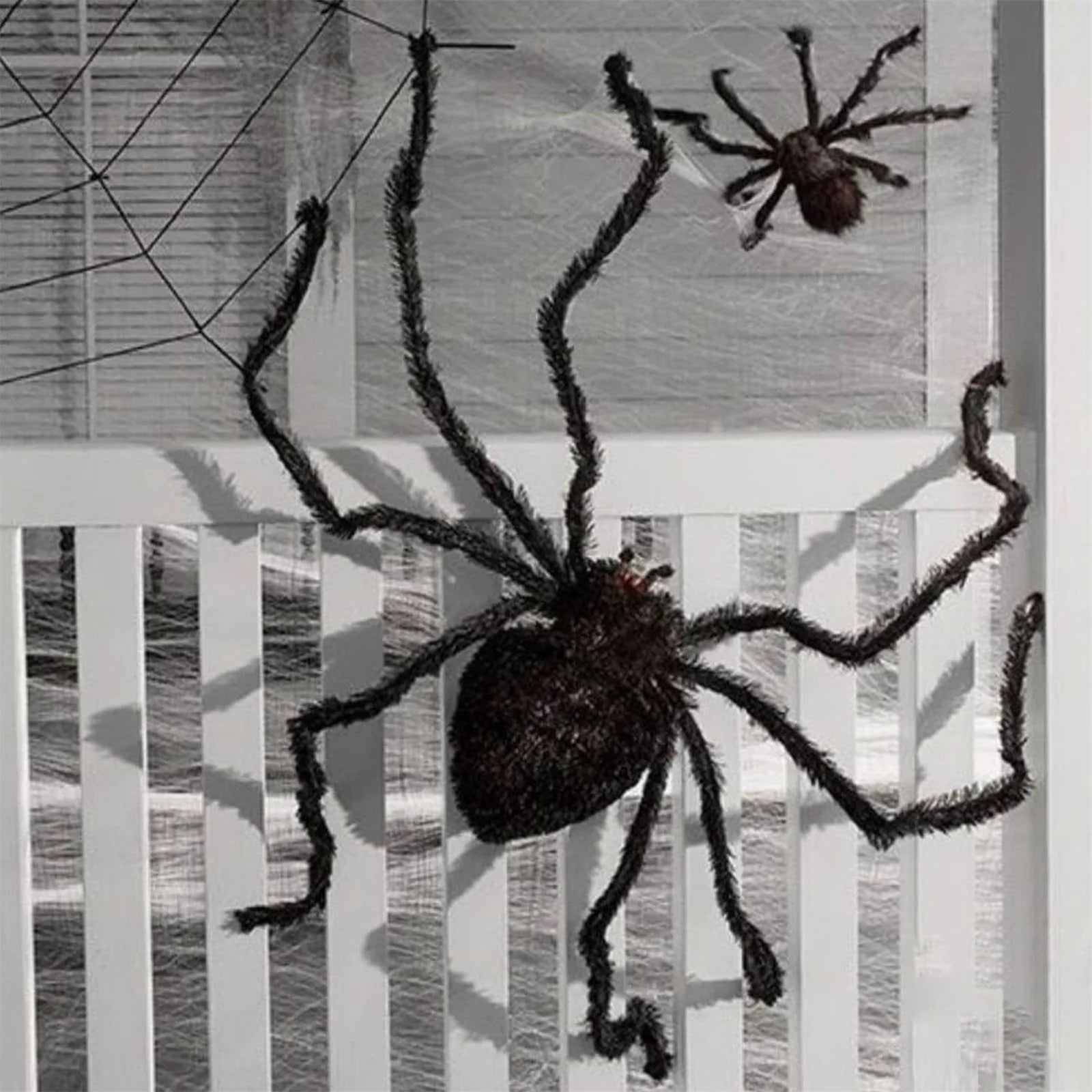 Large Black Halloween Spider
