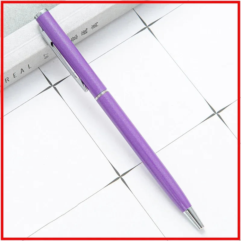 100pcs Metal Ballpoint Pen Set