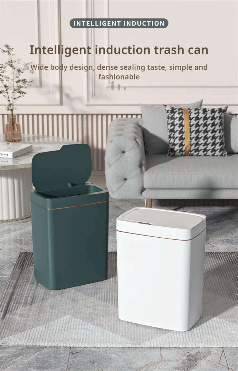 15L Smart Sensor Trash Can