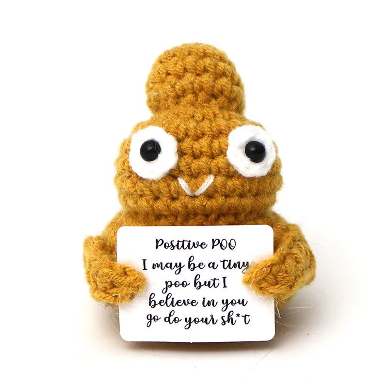 Desktop Crochet Doll