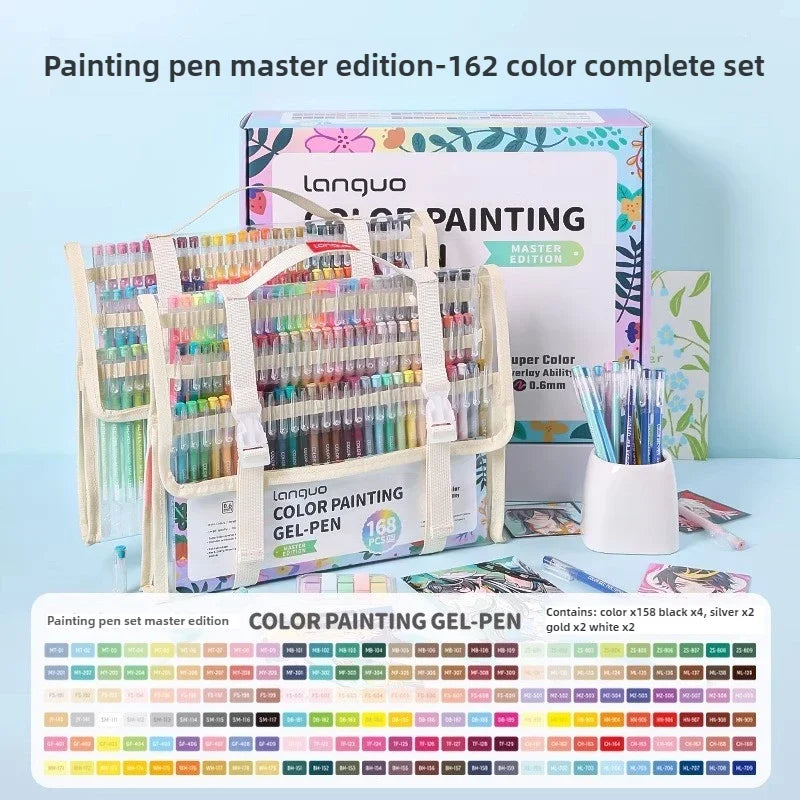 198/6 PCS Morandi Gel Pen Set