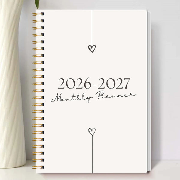 2026–2027 A5 Weekly & Monthly Planner