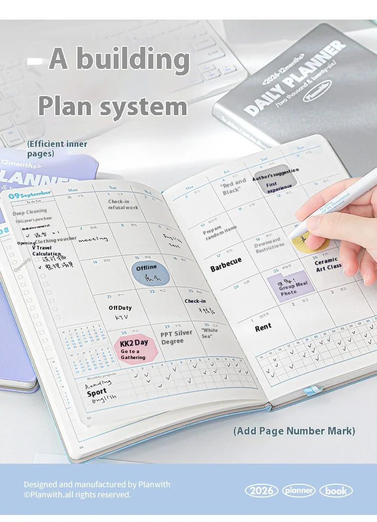 2026 Agenda Planner