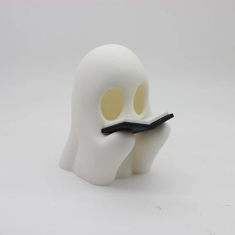 Halloween Choir Ghost & Pumpkin Man Figurine