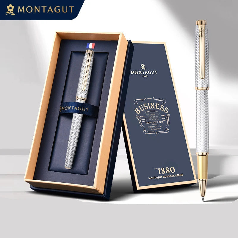 Luxury Silver & Gold Rollerball Pen