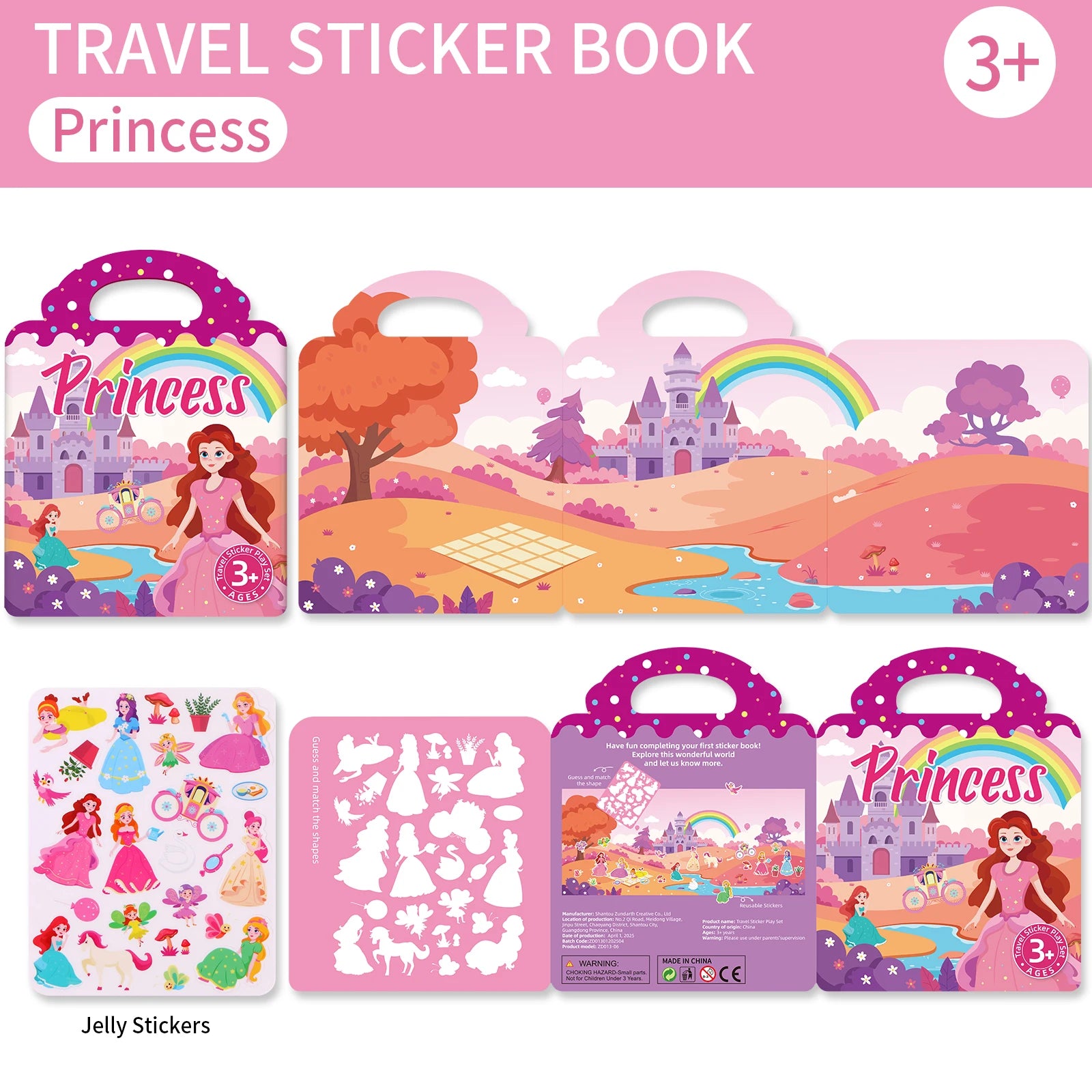 Kids’ Reusable DIY Sticker Book