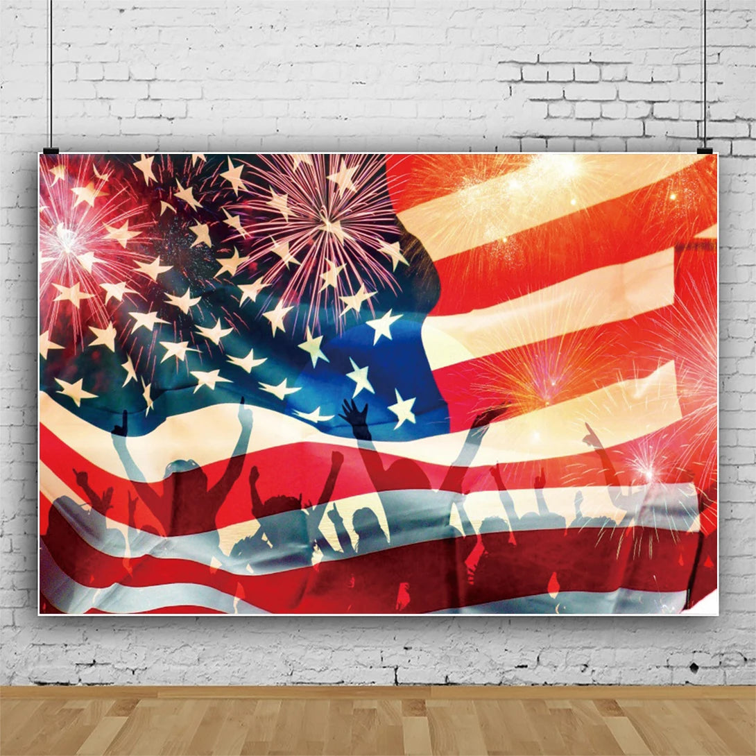 4th of July Party Banner