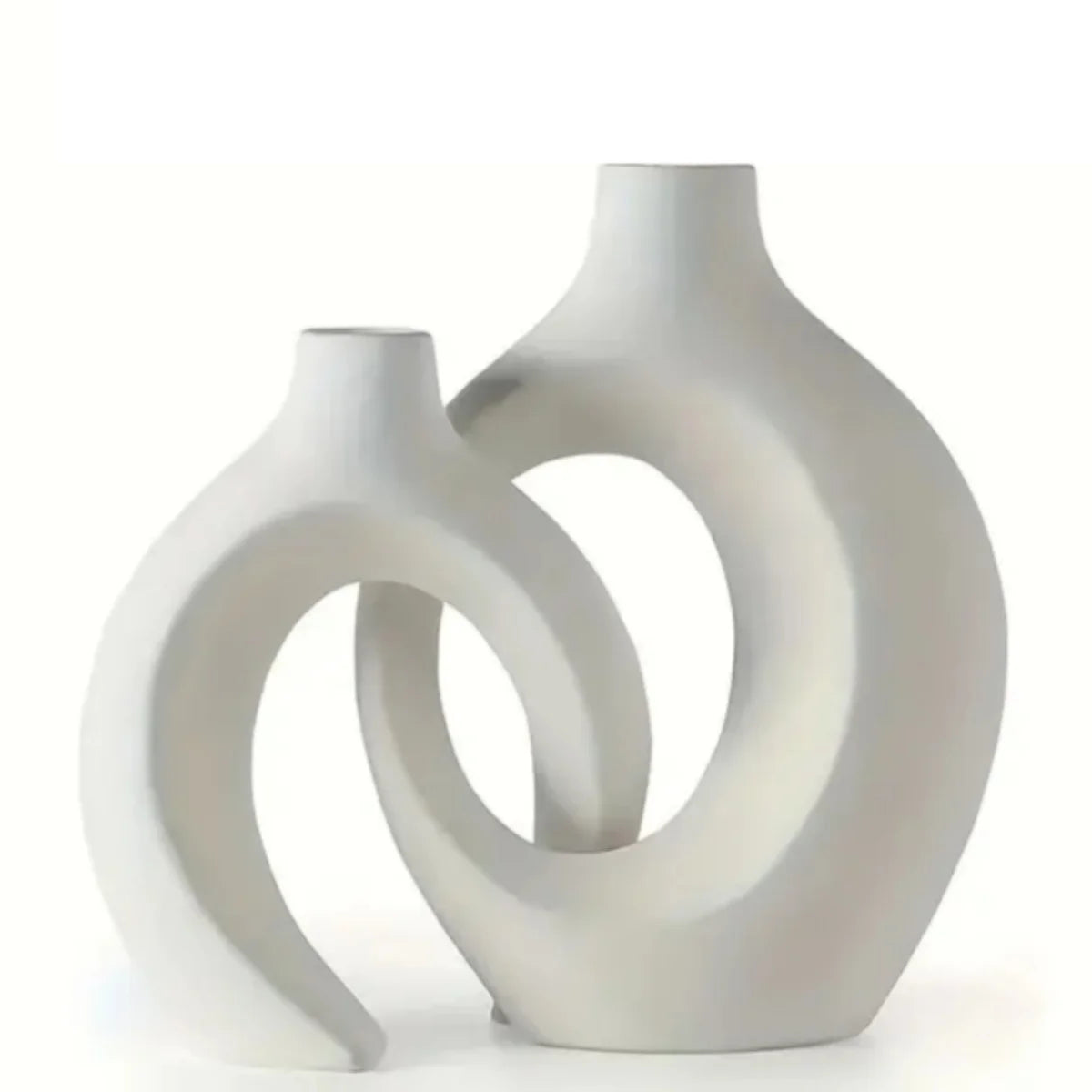 2-Piece Ceramic Vase Set