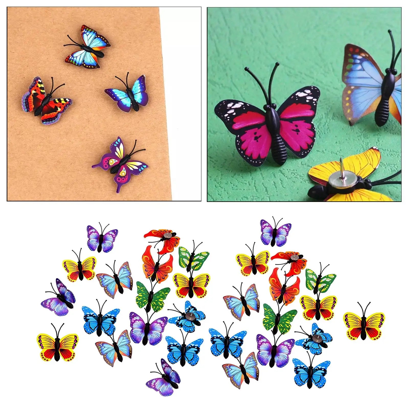 30pcs Travel Marker Push Pins