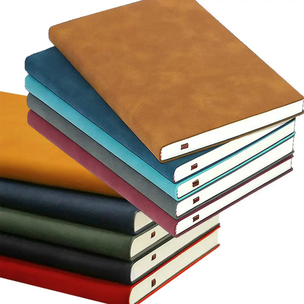 A5 Vintage PU Leather Notebook Set