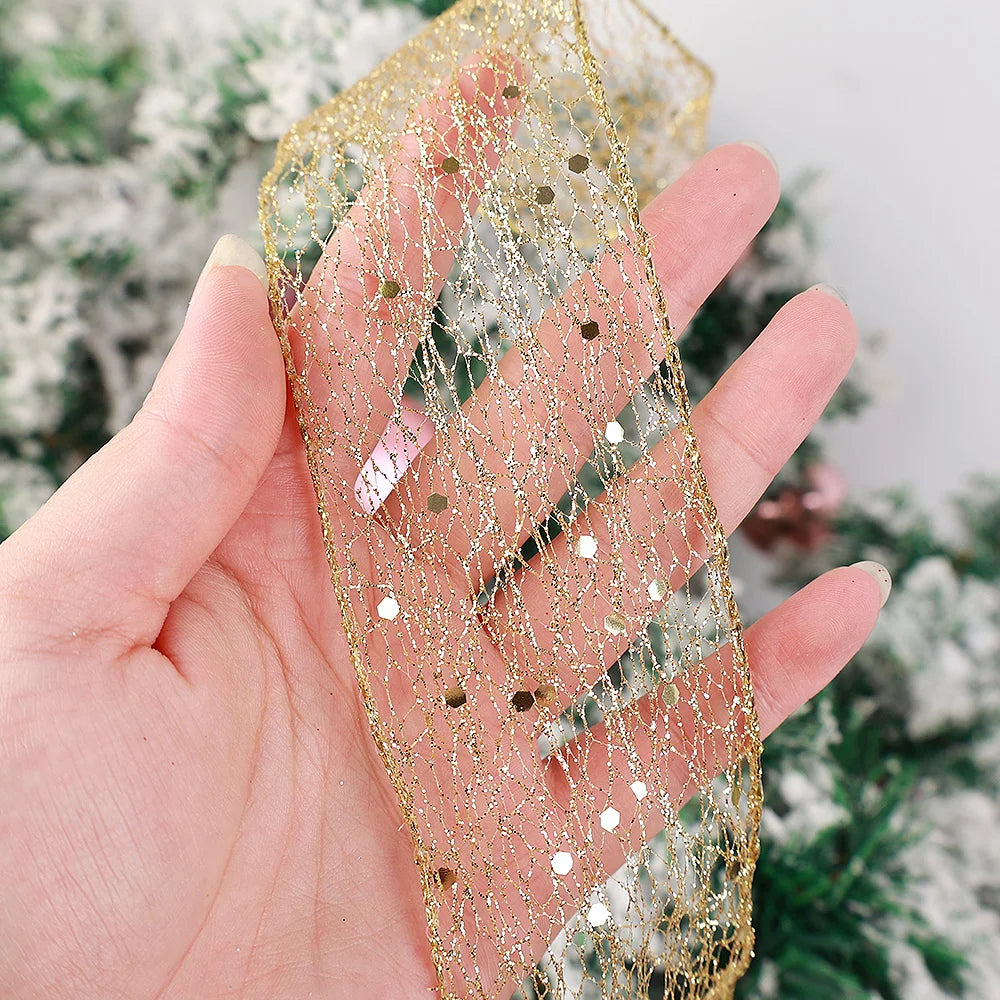 Christmas Bronzing Ribbon