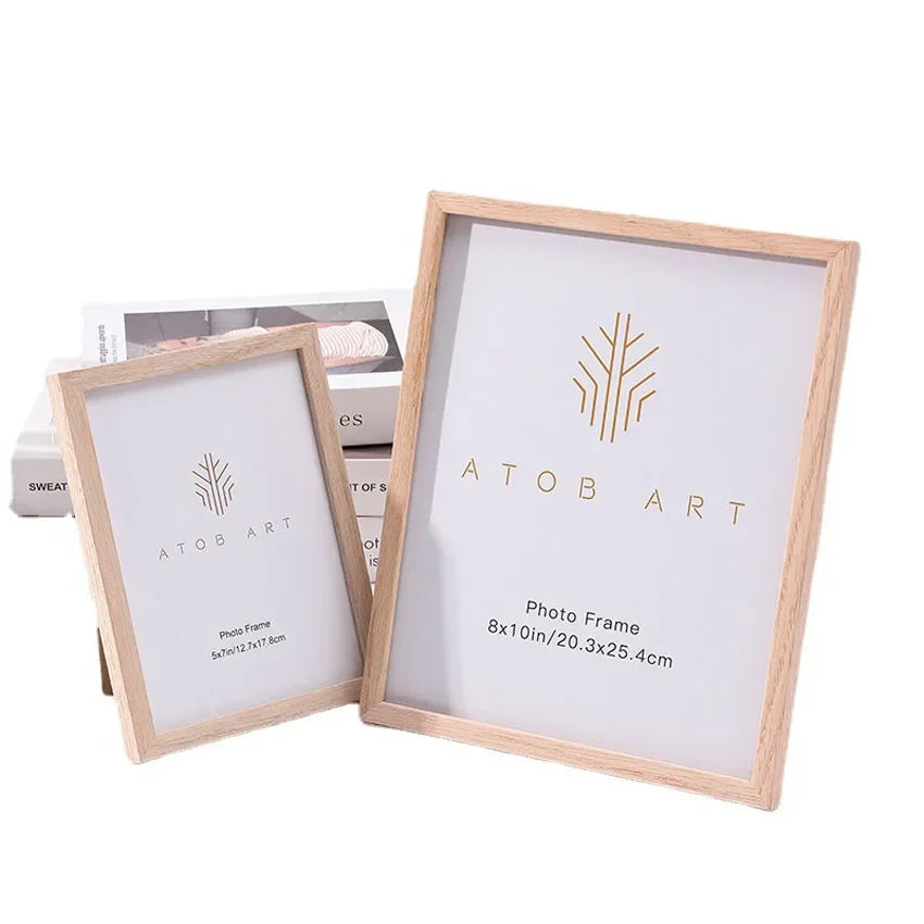 Natural Wooden Photo Frame