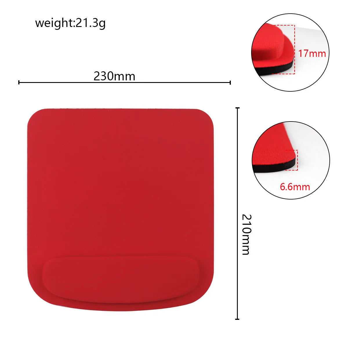 Ergonomic Mouse Pad with Wrist Support