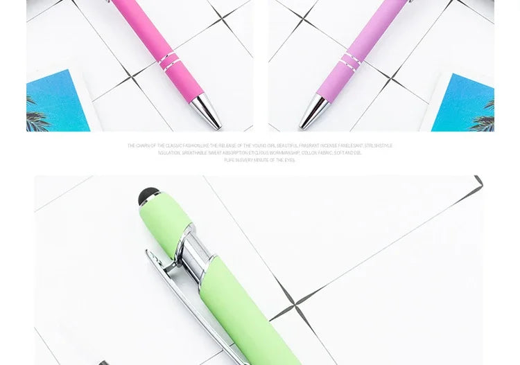 Custom Metal Ballpoint Stylus Pens