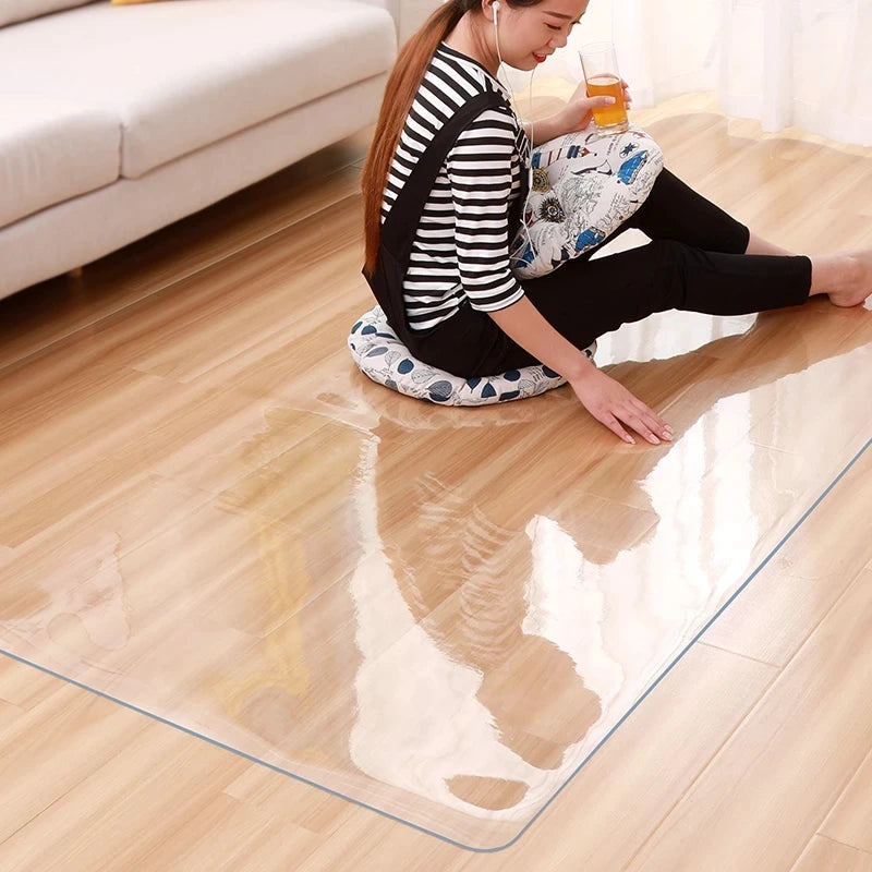 Clear PVC Floor Mat for Office Chairs