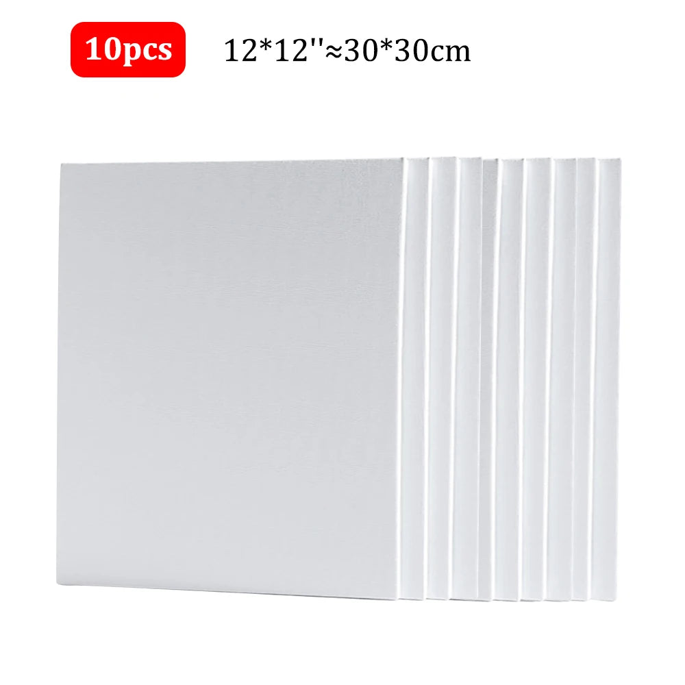 10-Piece Canvas Board Set